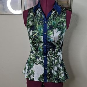 Forever 21 Island Button Down